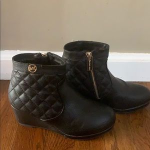 Michael Kors Girls Ankle Boots Size 2